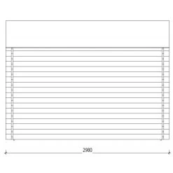 Abri En Bois Massif 12m² PRIMO 28mm Traité Teinté Marron Gardy Shelter -Jardin Fournitures Rabais abri en bois massif 12m primo 28mm traite teinte marron gardy shelter 5