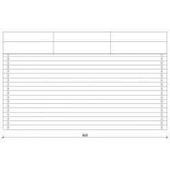 Abri En Bois Massif 13m² PRIMO 28mm Traité Teinté Marron Gardy Shelter -Jardin Fournitures Rabais abri en bois massif 13m primo 28mm traite teinte marron gardy shelter 3