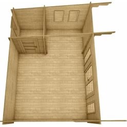 Abri En Bois Massif 22m² MODERNE - Madriers 40mm Gardy Shelter 11 Abri En Bois Massif 22m² MODERNE - Madriers 40mm Gardy Shelter -Jardin Fournitures Rabais abri en bois massif 22m moderne madriers 40mm gardy shelter 5