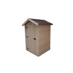 Abri En Bois Massif Certifié 2,03m² - Panneaux 16mm + Plancher -Jardin Fournitures Rabais abri en bois massif certifie 203m panneaux 16mm plancher 2