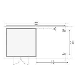 Abri Toit Plat 9,55m² Bois Massif 40mm Northeim 3 Avec Appentis 330cm Et Paroi Arrière – Karibu 8 Abri Toit Plat 9,55m² Bois Massif 40mm Northeim 3 Avec Appentis 330cm Et Paroi Arrière – Karibu -Jardin Fournitures Rabais abri toit plat 955m bois massif 40mm northeim 3 avec appentis 330cm et paroi arriere woodfeeling 2