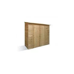 Armoire De Jardin En Bois FSC Traité Autoclave 19mm Avec Toiture Shingle