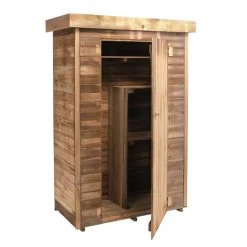 Armoire De Jardin En Bois Massif Traité Autoclave 0,72m² THEO – Forest Style -Jardin Fournitures Rabais armoire de jardin en bois massif traite autoclave 072m theo forest style 3