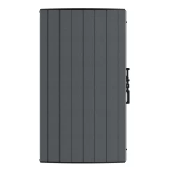 Armoire De Rangement En Résine Gris 1200L StoreAway – DURAMAX -Jardin Fournitures Rabais armoire de rangement en resine gris 1200l storeaway duramax 1