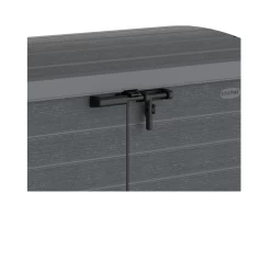 Armoire De Rangement En Résine Gris 1200L StoreAway – DURAMAX -Jardin Fournitures Rabais armoire de rangement en resine gris 1200l storeaway duramax 2