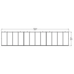 Auvent Marquise En Acrylique 3mm Bordeaux™ 6690 – Palram - Canopia -Jardin Fournitures Rabais auvent marquise en polycarbonate 3mm bordeaux 6690 palram 2