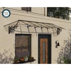 Auvent Marquise En Polycarbonate 4mm Lily XL™ 4100 – Canopia