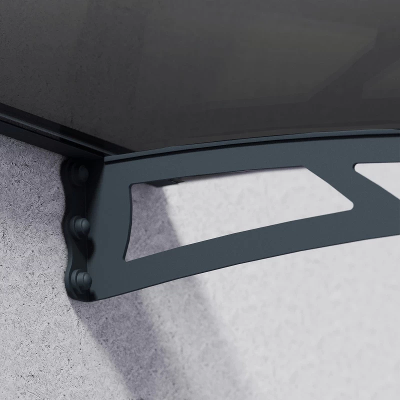 Auvent Marquise Gris AQUILA™ 2050 - Canopia By Palram 4 Auvent Marquise Gris AQUILA™ 2050 - Canopia By Palram – Image 4