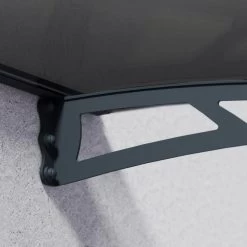 Auvent Marquise Gris AQUILA™ 4100 - Canopia By Palram 9 Auvent Marquise Gris AQUILA™ 4100 - Canopia By Palram -Jardin Fournitures Rabais auvent marquise gris aquila 4100 palram canopia 3