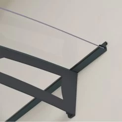 Auvent Marquise Transparent AQUILA™ 2050 - Palram - Canopia -Jardin Fournitures Rabais auvent marquise transparent aquila 2050 palram 4