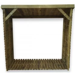 Bucher Mural 2 Stères En Bois Massif Certifié FSC Traité Autoclave -Jardin Fournitures Rabais bucher mural en bois massif certifie traite autoclave 4