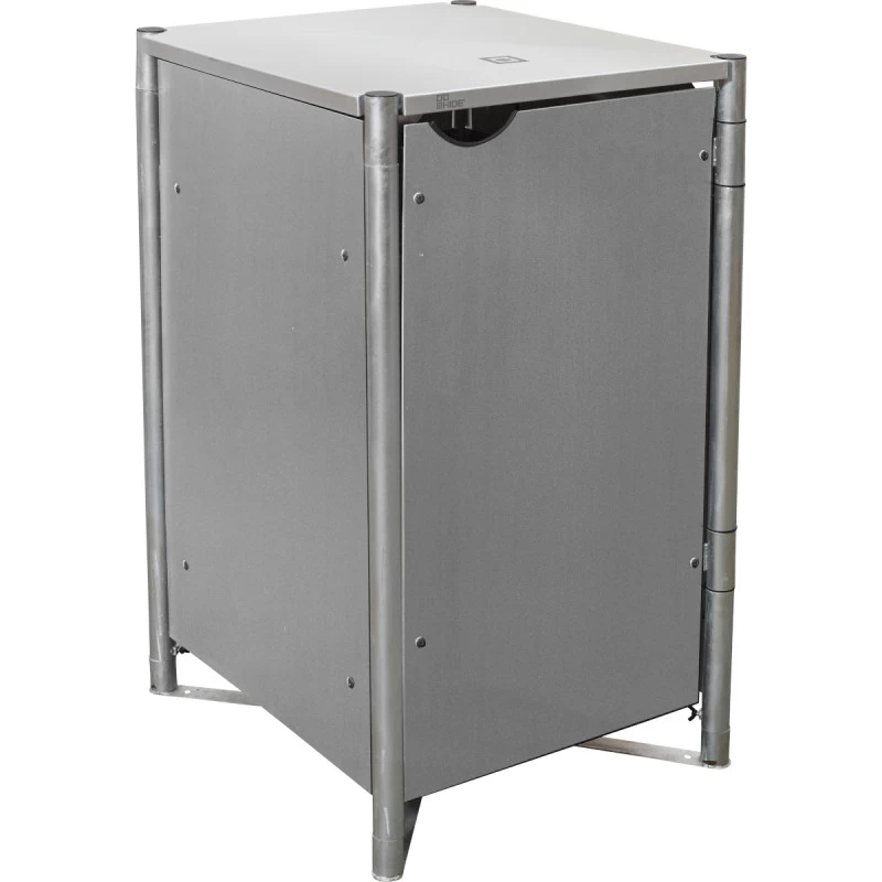 Cache-poubelle Müllbox En Aluminium Gris 240L – HIDE 2 Cache-poubelle Müllbox En Aluminium Gris 240L – HIDE – Image 2