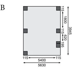 Carport Double En Bois Autoclave 28,3m² Avec Poteau En Arc Et Toit En Acier – KARIBU -Jardin Fournitures Rabais carport double en bois autoclave 283m avec poteau en arc et toit en acier karibu 3