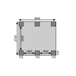 Carport Double En Bois Autoclave 28,3m² Et Toit En Acier – KARIBU 10 Carport Double En Bois Autoclave 28,3m² Et Toit En Acier – KARIBU -Jardin Fournitures Rabais carport double en bois autoclave 283m et toit en acier karibu 4
