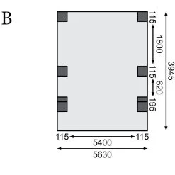 Carport Double En Bois Autoclave 28,3m², Toit En Acier Et Deux Poteaux En Arc – KARIBU -Jardin Fournitures Rabais carport double en bois autoclave 283m toit en acier et deux poteaux en arc karibu 3