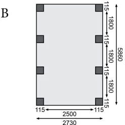Carport En Bois Autoclave 21m² Et Toit En PVC Gris – KARIBU -Jardin Fournitures Rabais carport en bois autoclave 21m et toit en pvc gris karibu 3