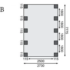 Carport En Bois Autoclave 26,9m² Et Toit En PVC Gris – KARIBU -Jardin Fournitures Rabais carport en bois autoclave 269m et toit en pvc gris karibu 3