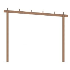 Carport Monopente En Bois 15,6m² Traité Marron - Gardy Shelter 8 Carport Monopente En Bois 15,6m² Traité Marron - Gardy Shelter -Jardin Fournitures Rabais carport monopente en bois 156m traite marron gardy shelter 2