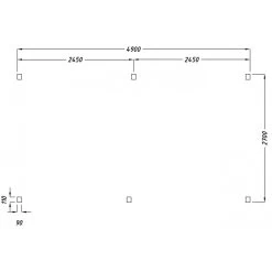Carport Monopente En Bois 15,6m² Traité Marron - Gardy Shelter 11 Carport Monopente En Bois 15,6m² Traité Marron - Gardy Shelter -Jardin Fournitures Rabais carport monopente en bois 156m traite marron gardy shelter 5
