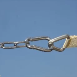 Chaîne 4mm INOX 2m Pour Voiles D'ombrage - NESLING -Jardin Fournitures Rabais chaine 4mm inox 2m pour voiles d ombrage nesling 2