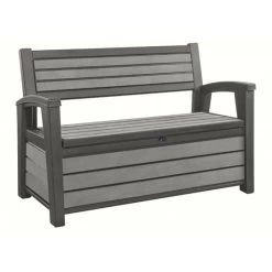 Coffre Banc En Résine Brossium 227L Keter -Jardin Fournitures Rabais coffre banc en resine brossium 227l keter 2