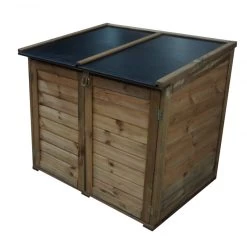 Coffre De Jardin En Bois Trocadero 600L -Jardin Fournitures Rabais coffre de jardin en bois trocadero 600l 2