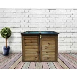 Coffre De Jardin En Bois Trocadero 600L -Jardin Fournitures Rabais coffre de jardin en bois trocadero 600l 3