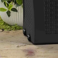 Coffre De Jardin En Résine Anthracite 270L Samoa – Keter -Jardin Fournitures Rabais coffre de jardin en resine anthracite 270l samoa keter 5