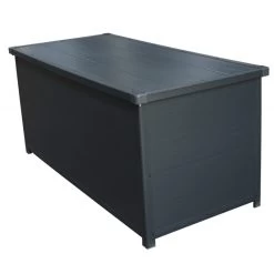 Coffre De Jardin En Résine Anthracite 610L - Jôbu -Jardin Fournitures Rabais coffre de jardin en resine anthracite 610l jobu 2