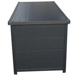 Coffre De Jardin En Résine Anthracite 610L - Jôbu -Jardin Fournitures Rabais coffre de jardin en resine anthracite 610l jobu 4