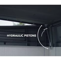 Coffre De Jardin En Résine Brossée Brossium 1150L - Keter -Jardin Fournitures Rabais coffre de jardin en resine brossee brossium 1150l keter 5