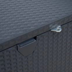 Coffre De Rangement En Métal 509L Anthracite 0,9m² Shelter Logic 10 Coffre De Rangement En Métal 509L Anthracite 0,9m² Shelter Logic -Jardin Fournitures Rabais coffre de rangement en metal 509l anthracite 09m shelter logic 4