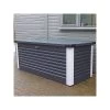 Coffre De Rangement En Métal Anthracite 1000L Patio Box 1,46m² TRIMETALS