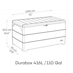 Coffre De Rangement En Résine Anthracite 416L Durabox – DURAMAX 8 Coffre De Rangement En Résine Anthracite 416L Durabox – DURAMAX -Jardin Fournitures Rabais coffre de rangement en resine anthracite 416l durabox duramax 2