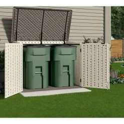 Coffre Multifonctions En PE 35mm 2000L + Plancher SUNCAST -Jardin Fournitures Rabais coffre multifonctions en pe 35mm 2000l suncast 4