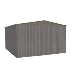 Garage 1 Voiture En Métal 17,47m² Imitation Bois Vieilli -Jardin Fournitures Rabais garage 1 voiture en metal 1747m imitation bois vieilli 4