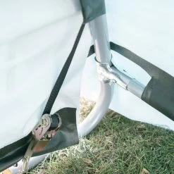 Garage Démontable 18,3m² à Toit Arrondi En Acier Et Polyéthylène Vert – Shelter Logic -Jardin Fournitures Rabais garage demontable 183m a toit arrondi en acier et polyethylene vert shelter logic 2