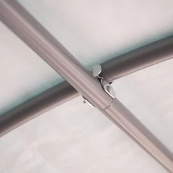 Garage Démontable 18,3m² à Toit Arrondi En Acier Et Polyéthylène Vert – Shelter Logic -Jardin Fournitures Rabais garage demontable 183m a toit arrondi en acier et polyethylene vert shelter logic 5