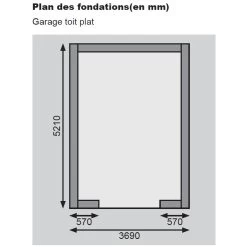 Garage En Bois Massif 20,78m² Toit Plat – Madriers 40mm - Karibu 11 Garage En Bois Massif 20,78m² Toit Plat – Madriers 40mm - Karibu -Jardin Fournitures Rabais garage en bois massif 2078m toit plat madriers 40mm karibu 5