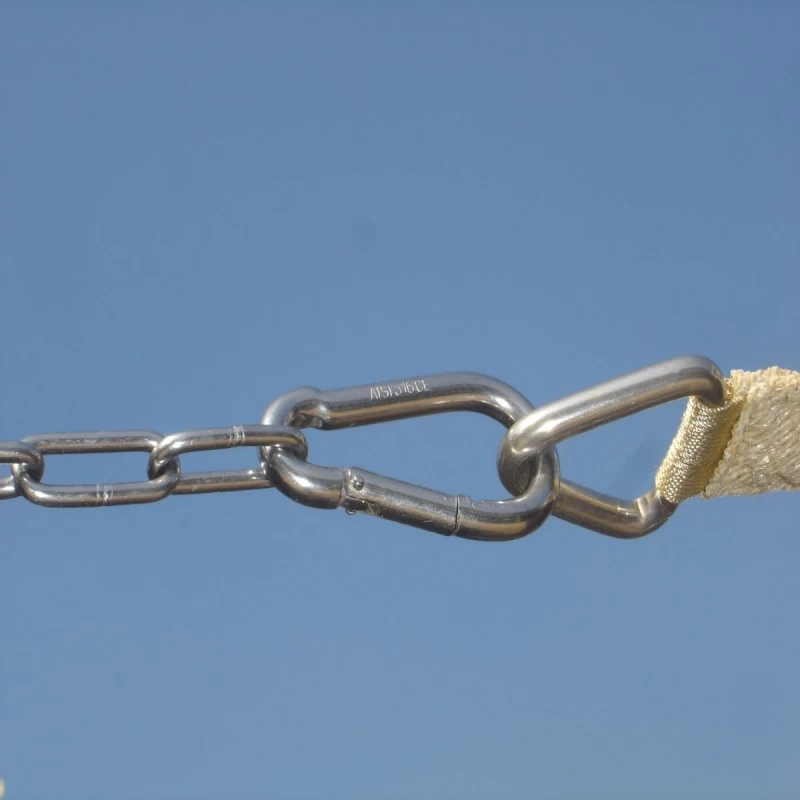 Mousqueton M8x80mm INOX Pour Voiles D'ombrage - NESLING 2 Mousqueton M8x80mm INOX Pour Voiles D'ombrage - NESLING – Image 2