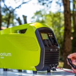 Batterie Mobile Izywatt 1000Wh + Panneau Solaire Pliant 120W -Jardin Fournitures Rabais pack station denergie portative izywatt 1000wh panneau solaire pliant 120w 3