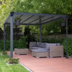 Pergola En Aluminium Et Polycarbonate 309x309cm Milano™ 3000 - Palram - Canopia 8 Pergola En Aluminium Et Polycarbonate 309x309cm Milano™ 3000 - Palram - Canopia -Jardin Fournitures Rabais pergola en aluminium et polycarbonate 309x309cm milano 3000 palram 2