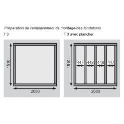 Petit Abri De Jardin En Bois 3,26m² Merseburg 3 - Karibu -Jardin Fournitures Rabais petit abri de jardin en bois 326m merseburg 3 karibu 3