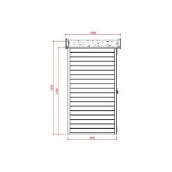 Petit Abri De Jardin Traité Autoclave Avec Plancher SOLID -Jardin Fournitures Rabais petit abri de jardin traite autoclave avec plancher solid 4