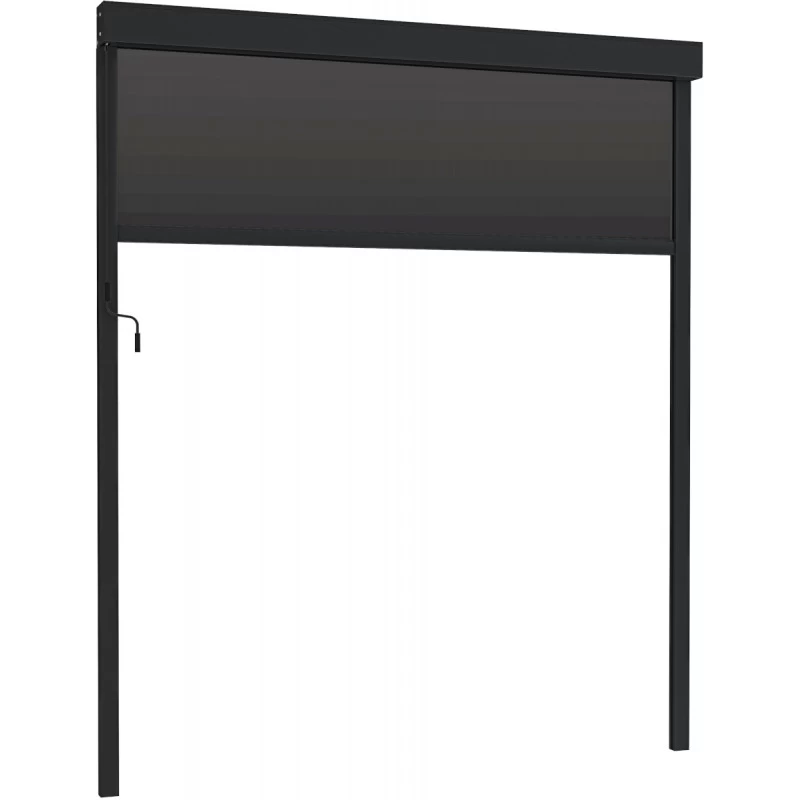 Store Avec Cadre Latéral Anthracite 370cm Pour Pergola Bioclimatique En Aluminium X-METAL 3 Store Avec Cadre Latéral Anthracite 370cm Pour Pergola Bioclimatique En Aluminium X-METAL – Image 3