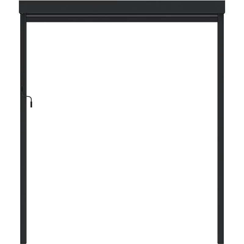 Store Avec Cadre Latéral Anthracite 370cm Pour Pergola Bioclimatique En Aluminium X-METAL 4 Store Avec Cadre Latéral Anthracite 370cm Pour Pergola Bioclimatique En Aluminium X-METAL – Image 4