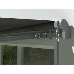 Store Banne Manuel 295x200cm EASY Toile Polyester Grise - X-METAL 8 Store Banne Manuel 295x200cm EASY Toile Polyester Grise - X-METAL -Jardin Fournitures Rabais store banne manuel 295x200cm easy toile polyester grise x metal 2