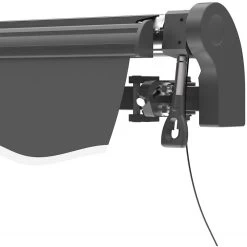 Store Banne Motorisé 395x300cm EASY Toile Polyester Grise - X-METAL 10 Store Banne Motorisé 395x300cm EASY Toile Polyester Grise - X-METAL -Jardin Fournitures Rabais store banne motorise 395x300cm easy toile polyester grise x metal 4