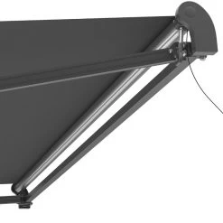 Store Banne Motorisé 395x300cm EASY Toile Polyester Grise - X-METAL 11 Store Banne Motorisé 395x300cm EASY Toile Polyester Grise - X-METAL -Jardin Fournitures Rabais store banne motorise 395x300cm easy toile polyester grise x metal 5