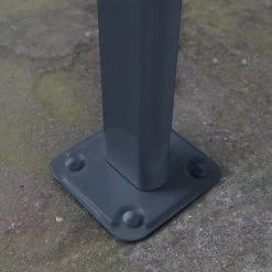 Toit De Terrasse 224x670cm En Aluminium Gris Et Polycarbonate 6mm SIERRA - Canopia By Palram -Jardin Fournitures Rabais toit de terrasse 224x670cm en aluminium gris et polycarbonate 6mm sierra palram 1 5